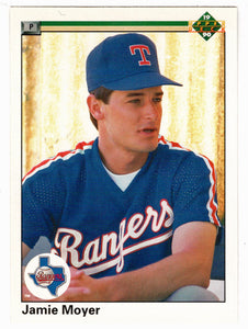 Jamie Moyer - Texas Rangers (MLB Baseball Card) 1990 Upper Deck # 619 Mint