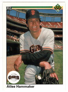 Atlee Hammaker - San Francisco Giants (MLB Baseball Card) 1990 Upper Deck # 620 Mint