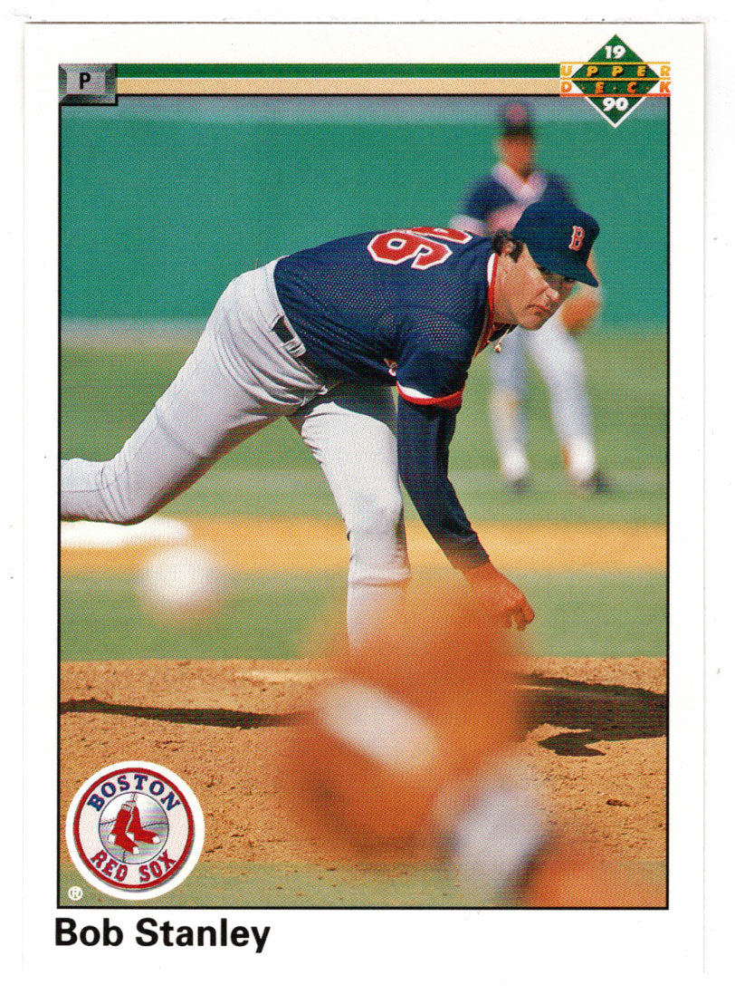 Bob Stanley - Boston Red Sox (MLB Baseball Card) 1990 Upper Deck # 654 Mint