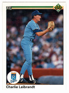 Charlie Leibrandt - Kansas City Royals (MLB Baseball Card) 1990 Upper Deck # 658 Mint