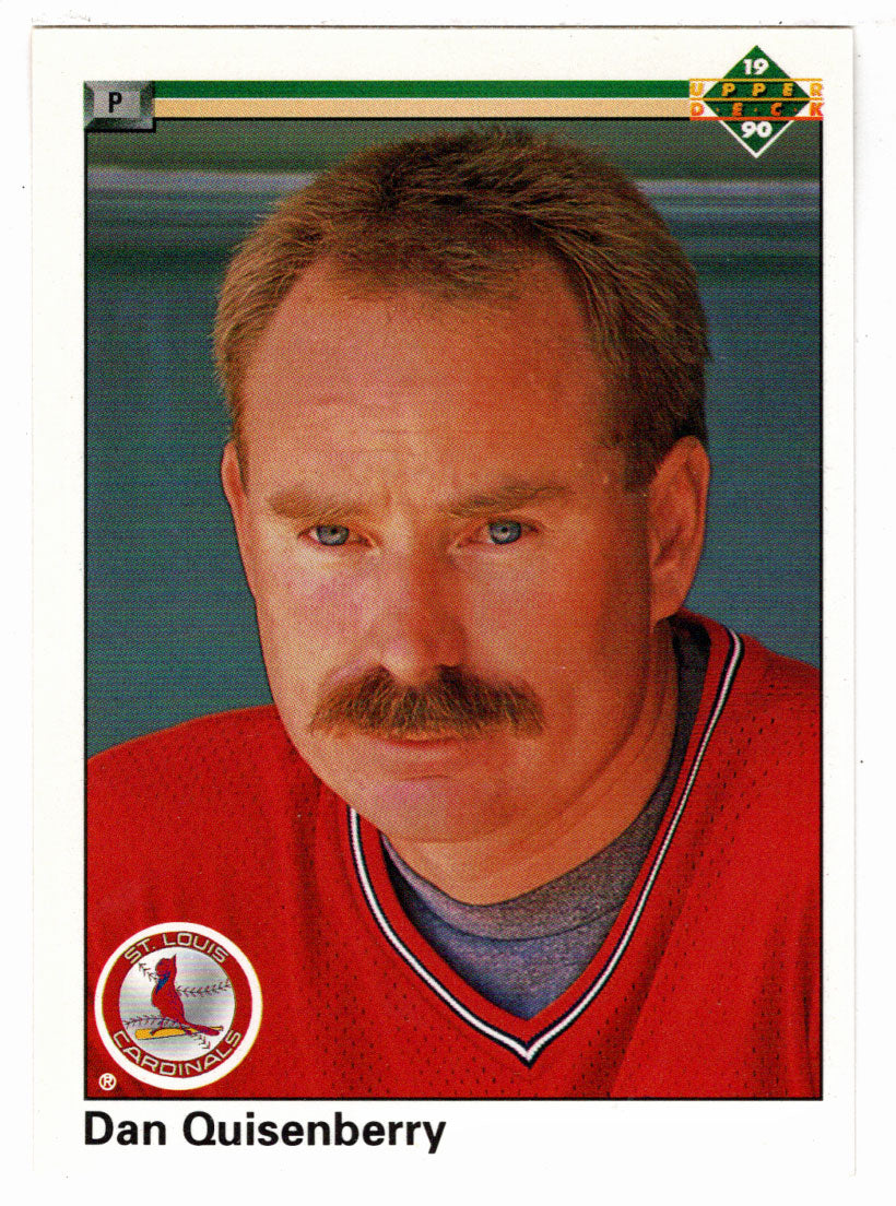 Dan Quisenberry - St. Louis Cardinals (MLB Baseball Card) 1990 Upper Deck # 659 Mint