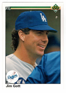 Jim Gott - Los Angeles Dodgers (MLB Baseball Card) 1990 Upper Deck # 701 Mint