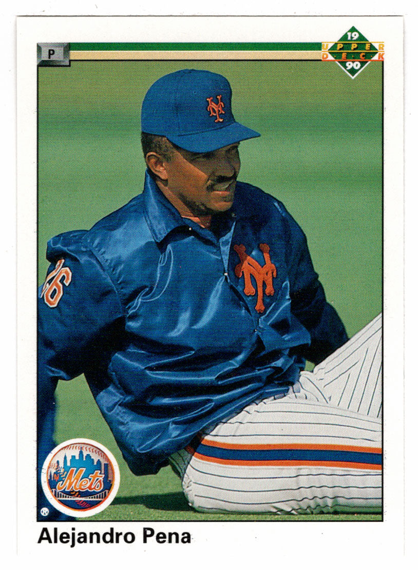 Alejandro Pena - New York Mets (MLB Baseball Card) 1990 Upper Deck # 703 Mint