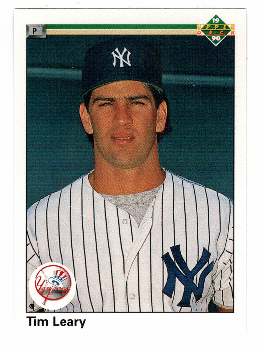 Tim Leary - New York Yankees (MLB Baseball Card) 1990 Upper Deck # 705 Mint