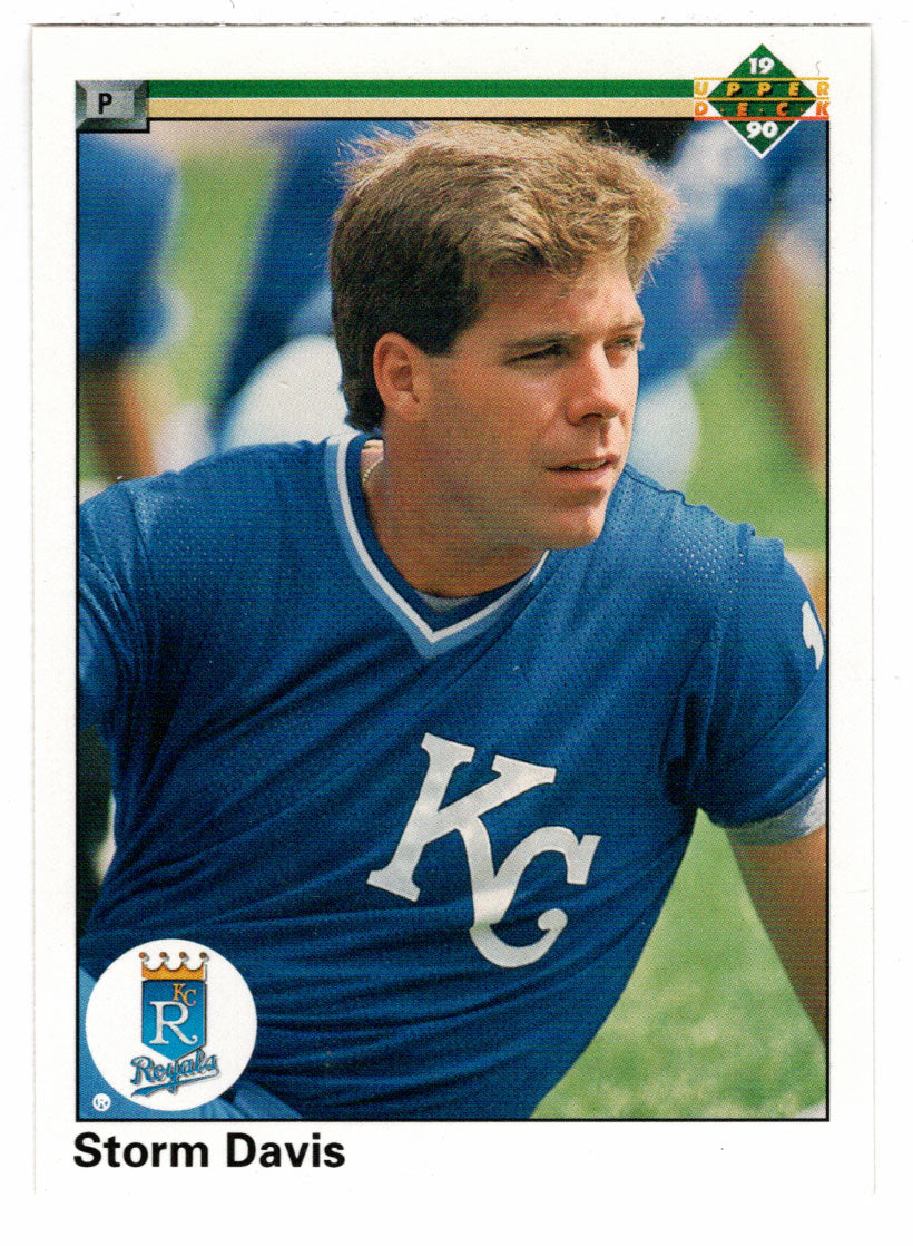 Storm Davis - Kansas City Royals (MLB Baseball Card) 1990 Upper Deck # 712 Mint