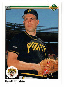 Scott Ruskin RC - Pittsburgh Pirates (MLB Baseball Card) 1990 Upper Deck # 713 Mint