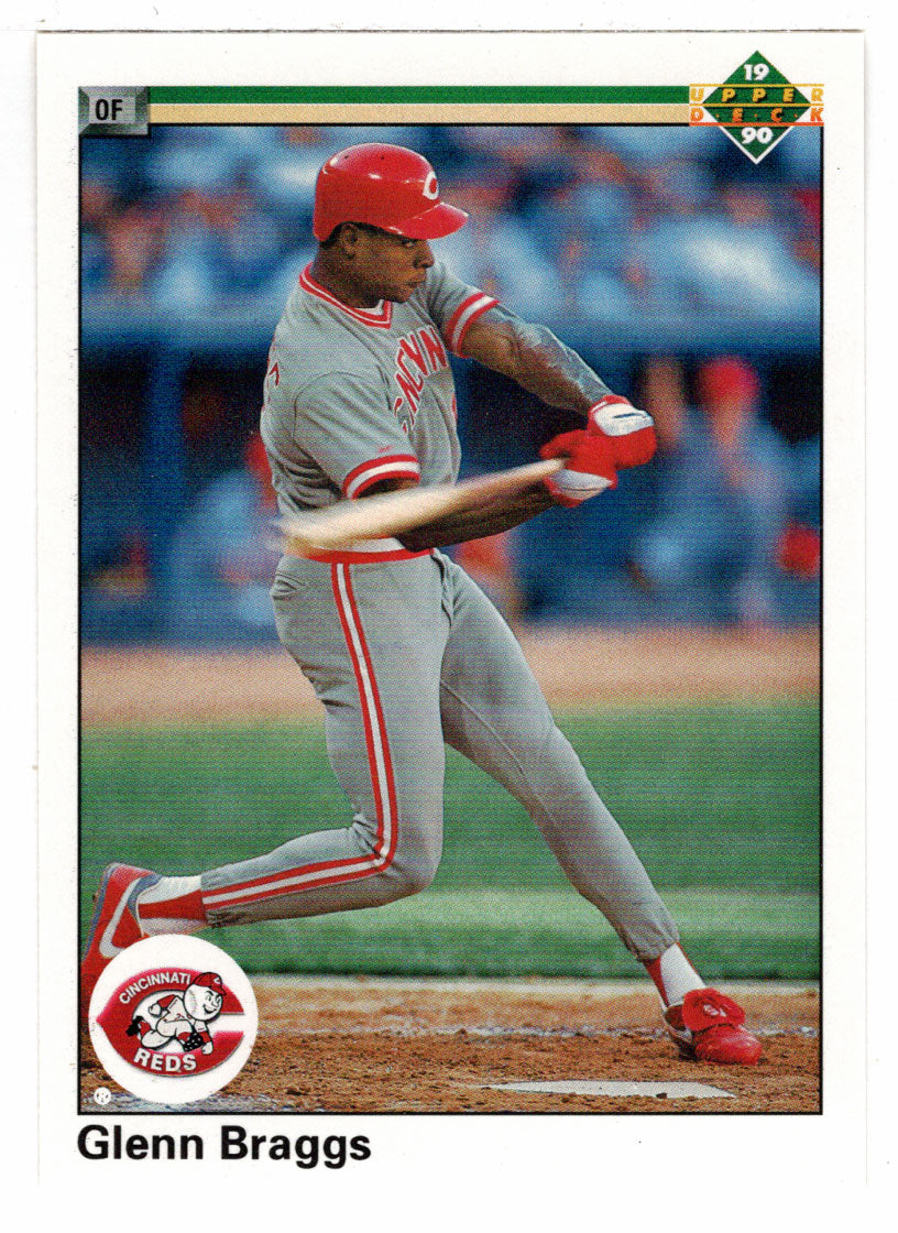 Glenn Braggs - Cincinnati Reds (MLB Baseball Card) 1990 Upper Deck # 714 Mint