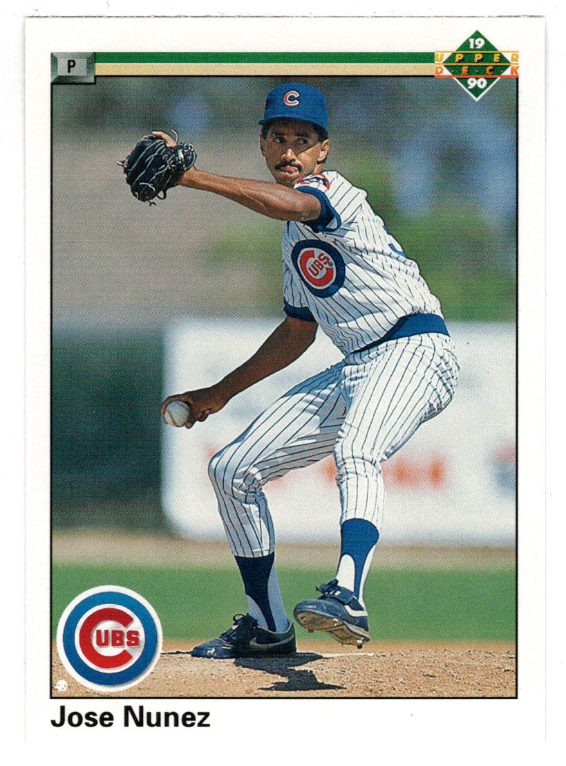 Jose Nunez - Chicago Cubs (MLB Baseball Card) 1990 Upper Deck # 716 Mint