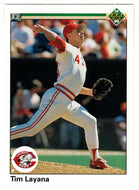 Tim Layana RC - Cincinnati Reds (MLB Baseball Card) 1990 Upper Deck # 717 Mint