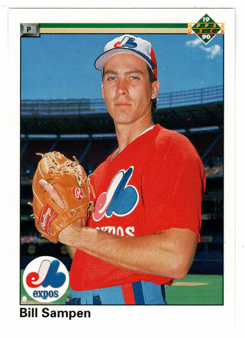 Bill Sampen RC - Montreal Expos (MLB Baseball Card) 1990 Upper Deck # 724 Mint