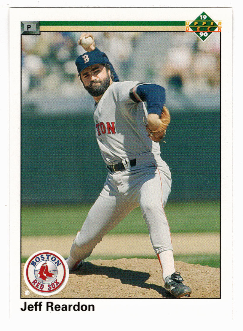 Jeff Reardon - Boston Red Sox (MLB Baseball Card) 1990 Upper Deck # 729 Mint