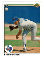 Brian Bohanon RC - Texas Rangers (MLB Baseball Card) 1990 Upper Deck # 731 Mint