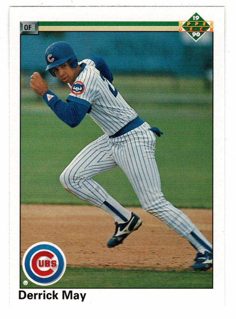 Derrick May RC - Chicago Cubs (MLB Baseball Card) 1990 Upper Deck # 736 Mint