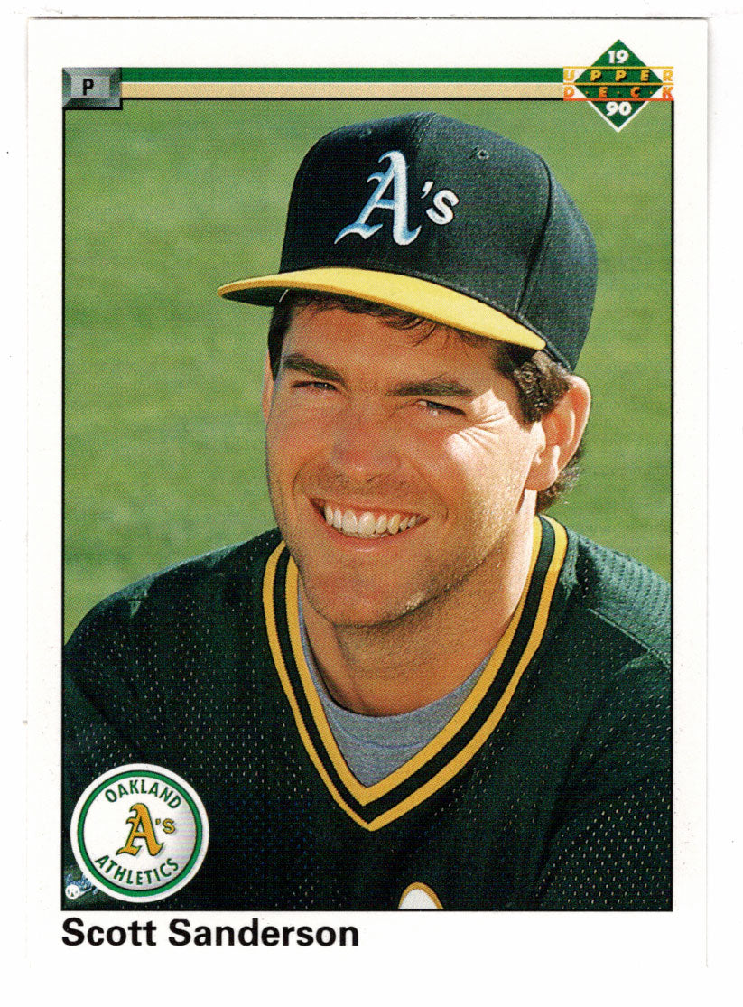 Scott Sanderson - Oakland Athletics (MLB Baseball Card) 1990 Upper Deck # 739 Mint