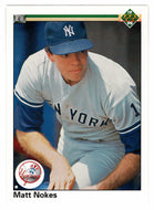 Matt Nokes - New York Yankees (MLB Baseball Card) 1990 Upper Deck # 744 Mint