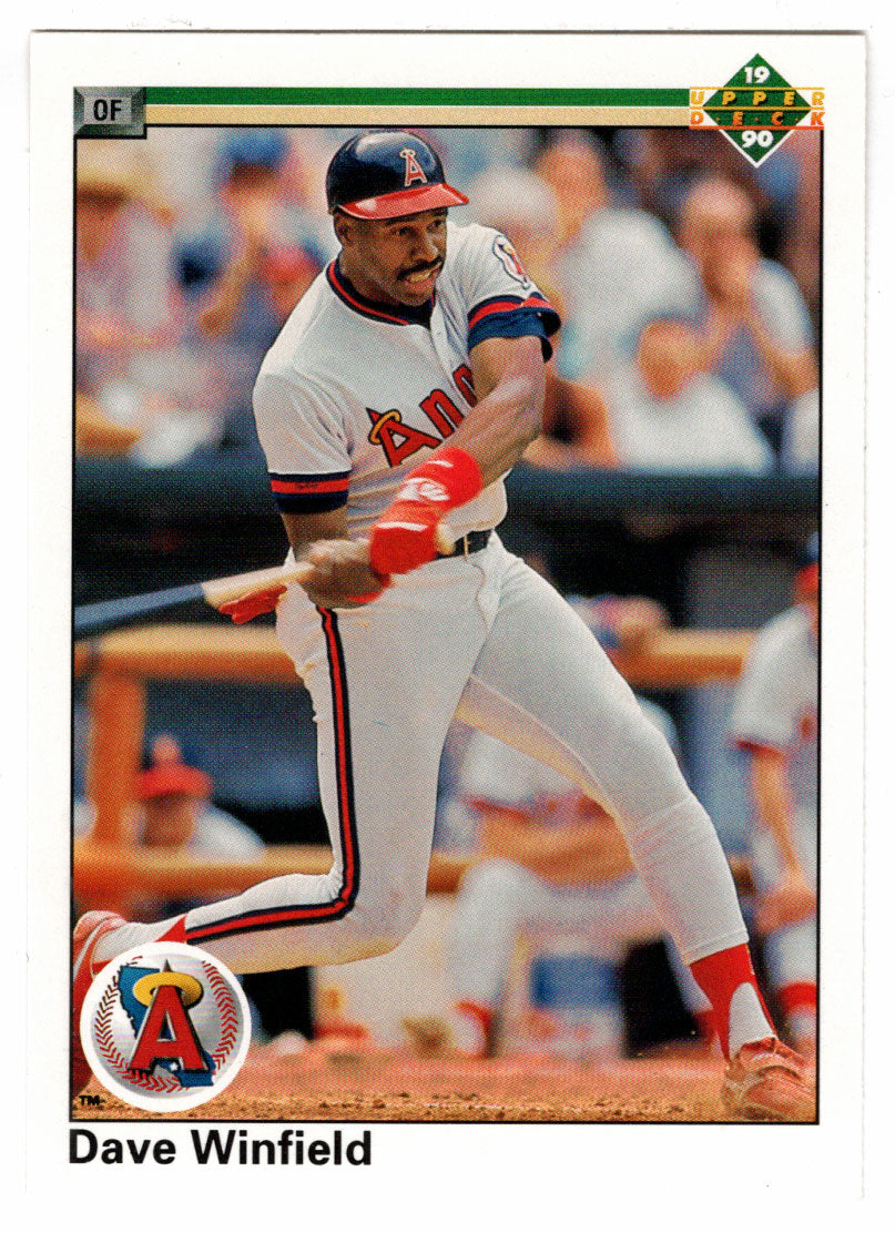 Dave Winfield - California Angels (MLB Baseball Card) 1990 Upper Deck # 745 Mint