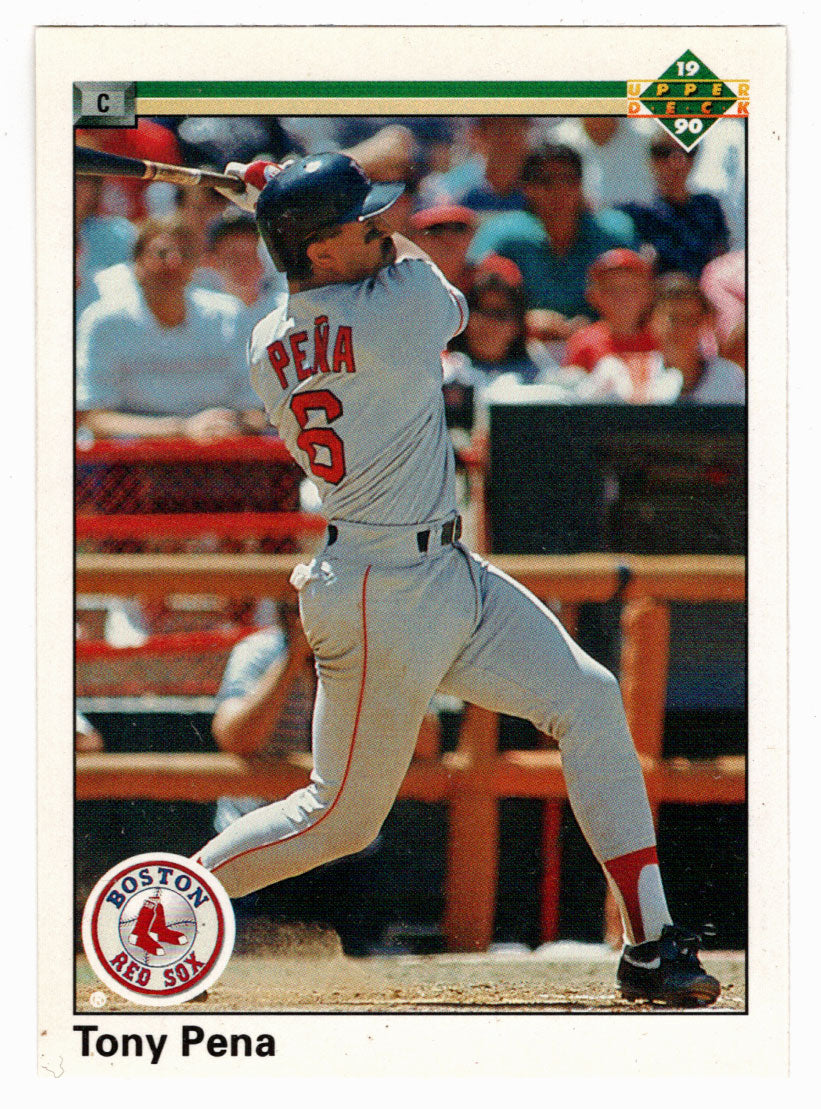 Tony Pena - Boston Red Sox (MLB Baseball Card) 1990 Upper Deck # 748 Mint