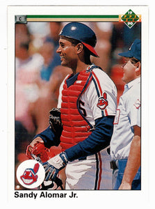 Sandy Alomar Jr. - Cleveland Indians (MLB Baseball Card) 1990 Upper Deck # 756 Mint