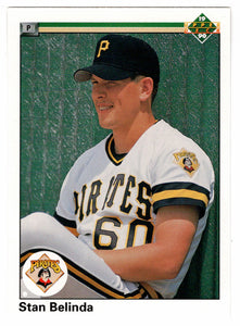 Stan Belinda RC - Pittsburgh Pirates (MLB Baseball Card) 1990 Upper Deck # 759 Mint