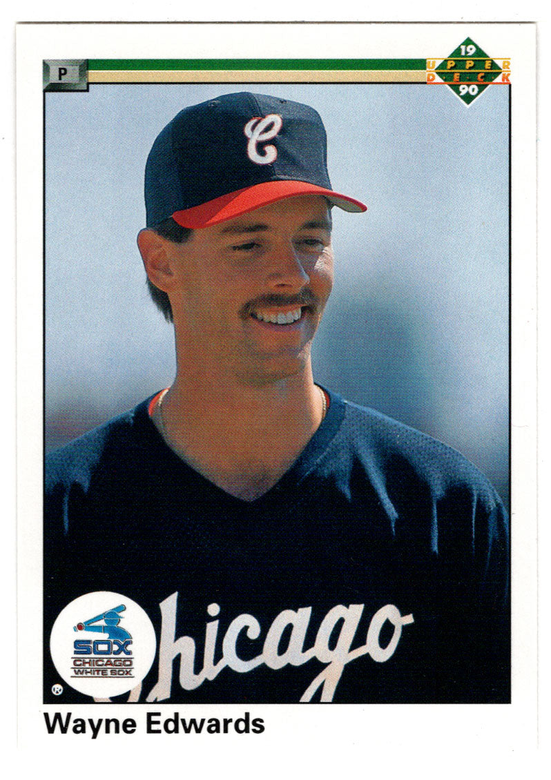 Wayne Edwards RC - Chicago White Sox (MLB Baseball Card) 1990 Upper Deck # 762 Mint