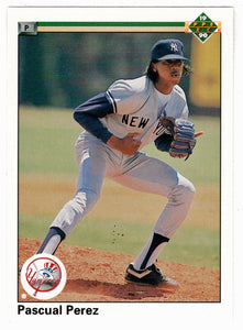 Pascual Perez - New York Yankees (MLB Baseball Card) 1990 Upper Deck # 769 Mint