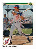 Keith Hernandez - Cleveland Indians (MLB Baseball Card) 1990 Upper Deck # 777 Mint