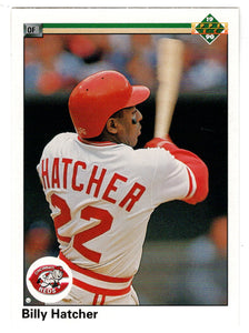 Billy Hatcher - Cincinnati Reds (MLB Baseball Card) 1990 Upper Deck # 778 Mint