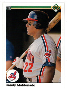 Candy Maldonado - Cleveland Indians (MLB Baseball Card) 1990 Upper Deck # 780 Mint