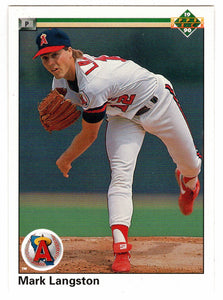 Mark Langston - California Angels (MLB Baseball Card) 1990 Upper Deck # 783 Mint