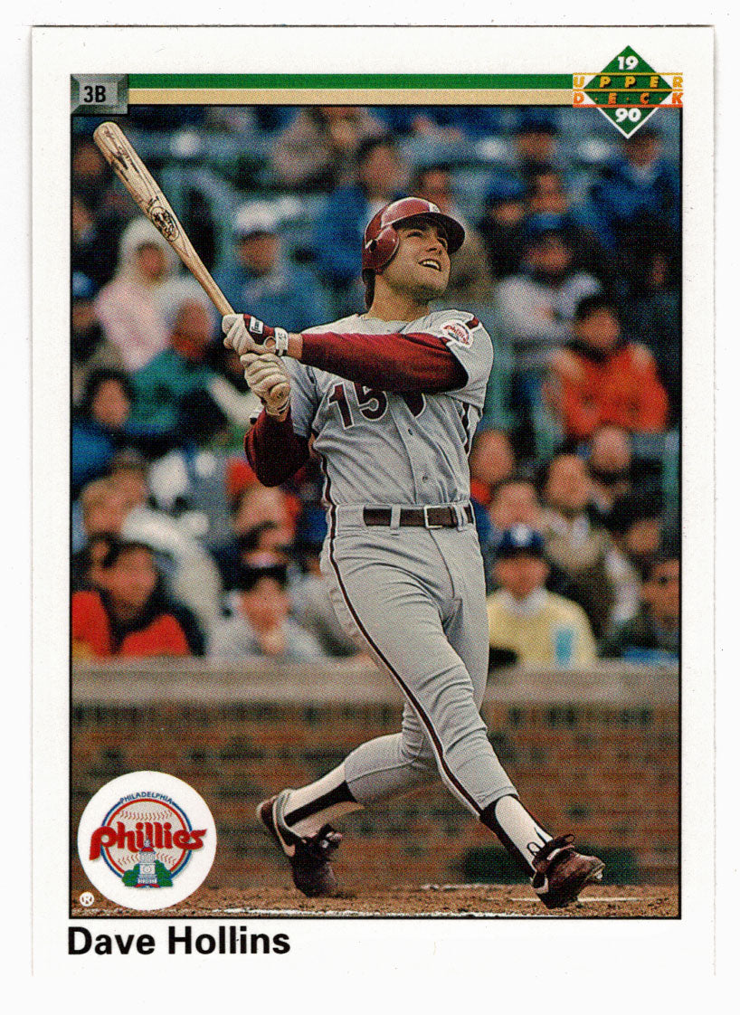 Dave Hollins RC - Philadelphia Phillies (MLB Baseball Card) 1990 Upper Deck # 785 Mint