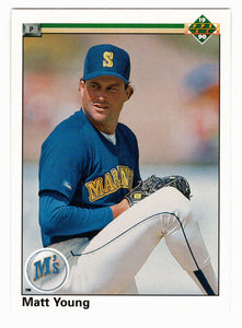 Matt Young - Seattle Mariners (MLB Baseball Card) 1990 Upper Deck # 787 Mint