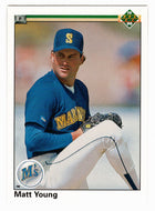 Matt Young - Seattle Mariners (MLB Baseball Card) 1990 Upper Deck # 787 Mint