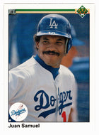 Juan Samuel - Los Angeles Dodgers (MLB Baseball Card) 1990 Upper Deck # 795 Mint