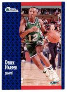 Derek Harper - Dallas Mavericks (NBA Basketball Card) 1991-92 Fleer # 45 Mint