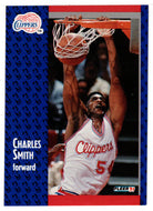 Charles Smith - Los Angeles Clippers (NBA Basketball Card) 1991-92 Fleer # 96 Mint