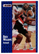 Buck Williams - Portland Trail Blazers (NBA Basketball Card) 1991-92 Fleer # 173 Mint