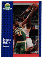 Derrick McKey - Seattle Supersonics (NBA Basketball Card) 1991-92 Fleer # 193 Mint