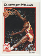 Dominique Wilkins - Atlanta Hawks (NBA Basketball Card) 1991-92 Hoops # 7 Mint