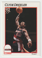 Clyde Drexler - Portland Trail Blazers (NBA Basketball Card) 1991-92 Hoops # 174 Mint
