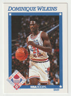 Dominique Wilkins - Atlanta Hawks - All-Star Game (NBA Basketball Card) 1991-92 Hoops # 259 Mint