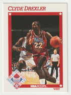 Clyde Drexler - Portland Trail Blazers - All-Star Game (NBA Basketball Card) 1991-92 Hoops # 262 Mint