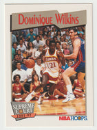 Dominique Wilkins - Atlanta Hawks - Supreme Court (NBA Basketball Card) 1991-92 Hoops # 449 Mint