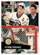 Craig Janney - Boston Bruins (NHL Hockey Card) 1991-92 Pro Set # 2 Mint