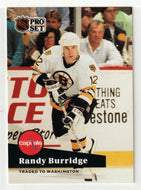 Randy Burridge - Washington Capitals (NHL Hockey Card) 1991-92 Pro Set # 4 Mint