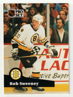 Bob Sweeney  - Boston Bruins (NHL Hockey Card) 1991-92 Pro Set # 6 Mint