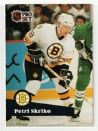 Petri Skriko - Boston Bruins (NHL Hockey Card) 1991-92 Pro Set # 8 Mint