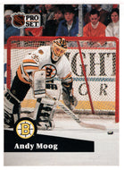 Andy Moog - Boston Bruins (NHL Hockey Card) 1991-92 Pro Set # 10 Mint