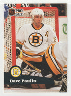 Dave Poulin - Boston Bruins (NHL Hockey Card) 1991-92 Pro Set # 12 Mint