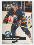 Benoit Hogue - Buffalo Sabres (NHL Hockey Card) 1991-92 Pro Set # 17 Mint