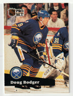 Doug Bodger - Buffalo Sabres (NHL Hockey Card) 1991-92 Pro Set # 19 Mint